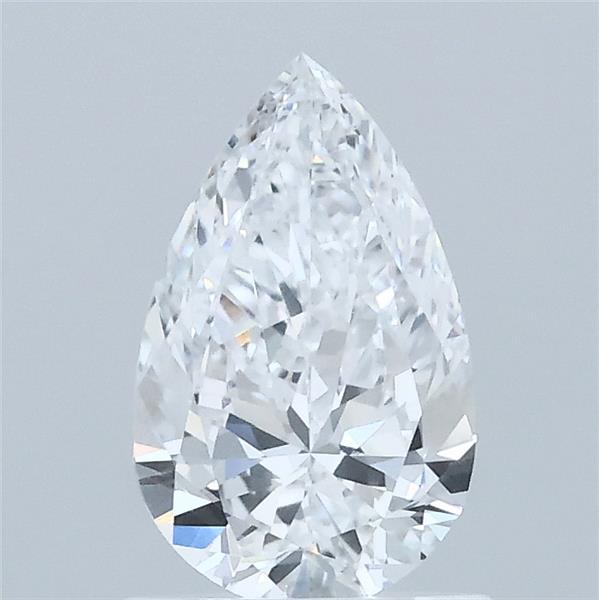 1.00 Carat Pear Shaped, Very Good Cut, D Color, VS1 Clarity, IGI Certified Lab Grown Diamond