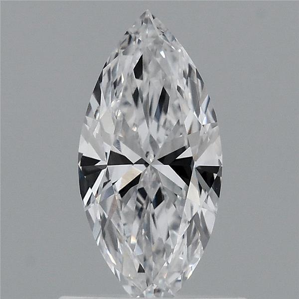 0.67 Carat Marquise Shaped, Ideal Cut, D Color, VVS2 Clarity, IGI Certified Lab Grown Diamond