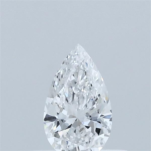 0.34 Carat Pear Shaped, Ideal Cut, D Color, VVS2 Clarity, IGI Certified Lab Grown Diamond
