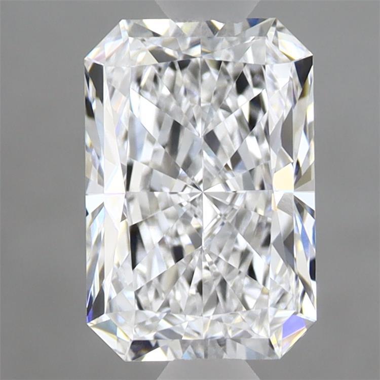 1.85 Carat Radiant Shaped, Ideal Cut, D Color, IF Clarity, IGI Certified Lab Grown Diamond