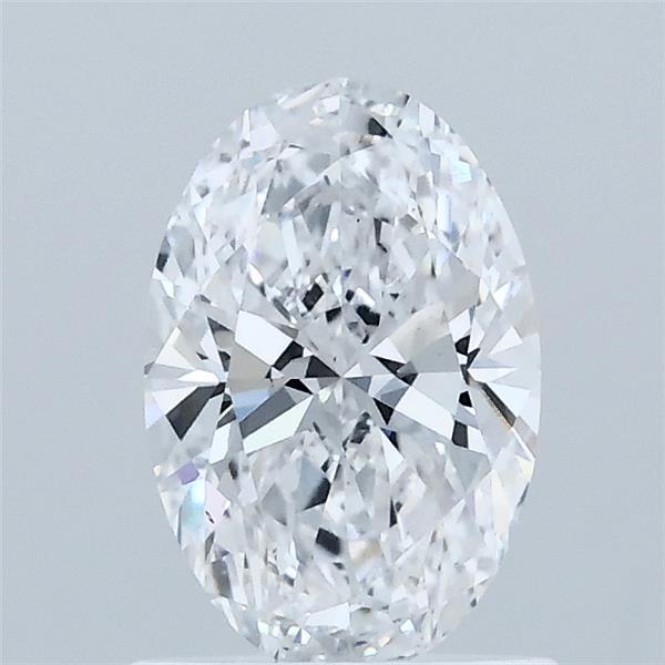 1.00 Carat Oval Shaped, Ideal Cut, D Color, VS1 Clarity, IGI Certified Lab Grown Diamond