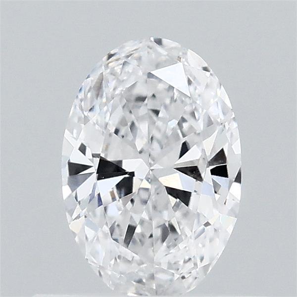 0.46 Carat Oval Shaped, Excellent Cut, D Color, VVS2 Clarity, IGI Certified Lab Grown Diamond