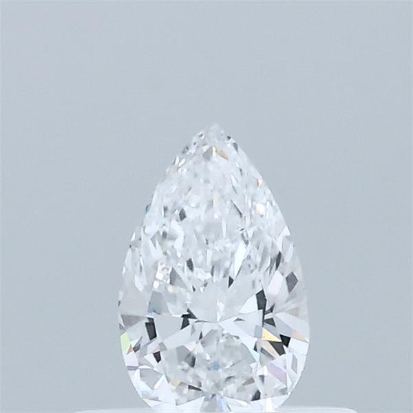 0.35 Carat Pear Shaped, Ideal Cut, D Color, VVS2 Clarity, IGI Certified Lab Grown Diamond