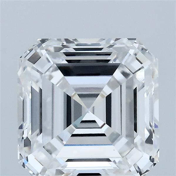 3.00 Carat Asscher Shaped, Ideal Cut, D Color, VS1 Clarity, IGI Certified Lab Grown Diamond