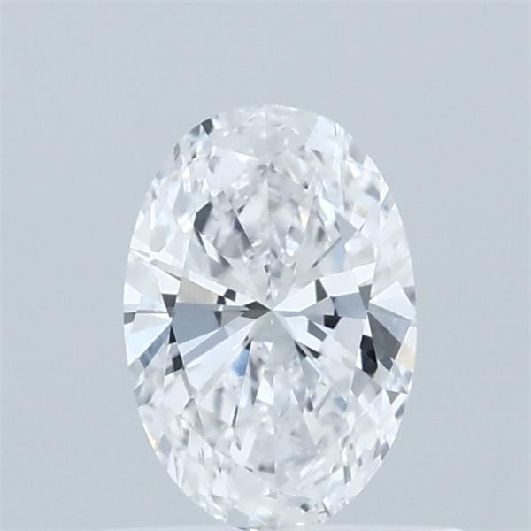 0.56 Carat Oval Shaped, Very Good Cut, D Color, VVS2 Clarity, IGI Certified Lab Grown Diamond