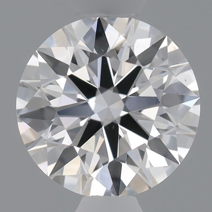 0.57 Carat Round Shaped, Ideal Cut, D Color, VS2 Clarity, IGI Certified Lab Grown Diamond