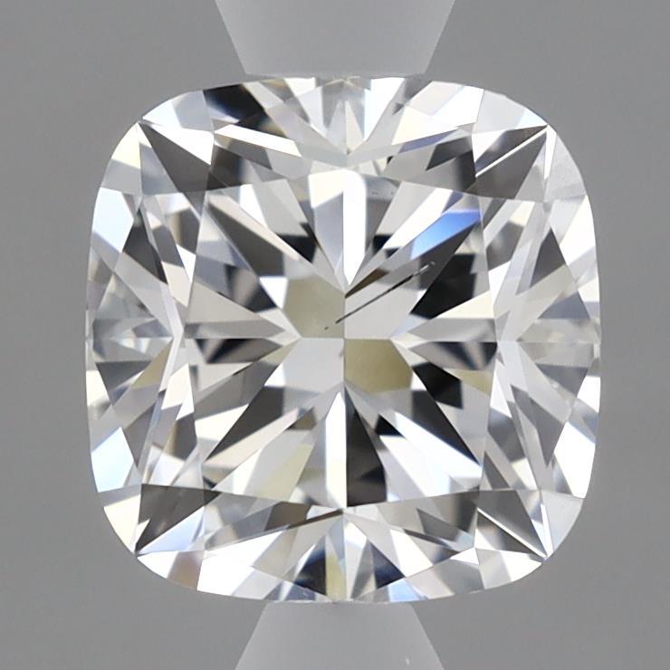 2.03 Carat Cushion Shaped, Ideal Cut, E Color, SI1 Clarity, IGI Certified Lab Grown Diamond