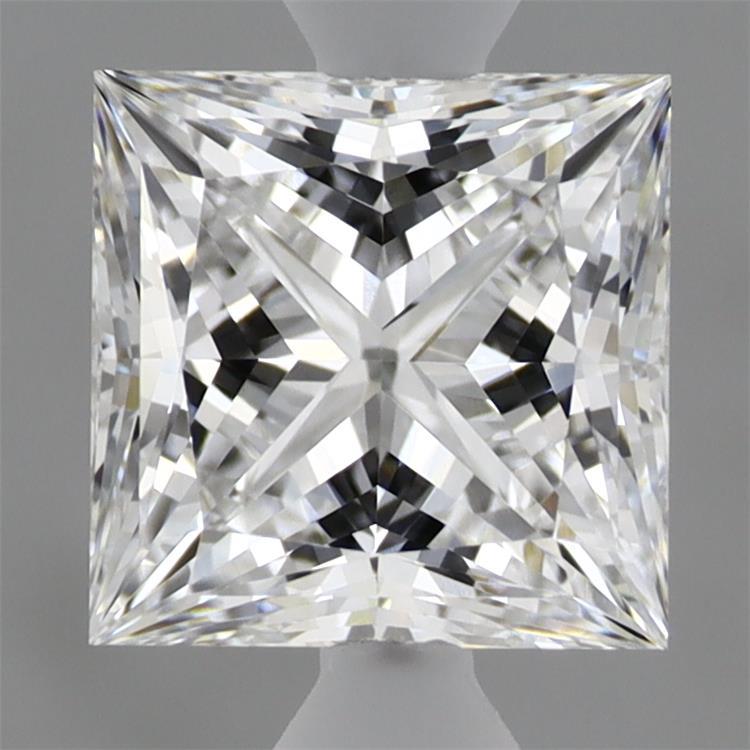 1.56 Carat Princess Shaped, Ideal Cut, D Color, VVS1 Clarity, IGI Certified Lab Grown Diamond