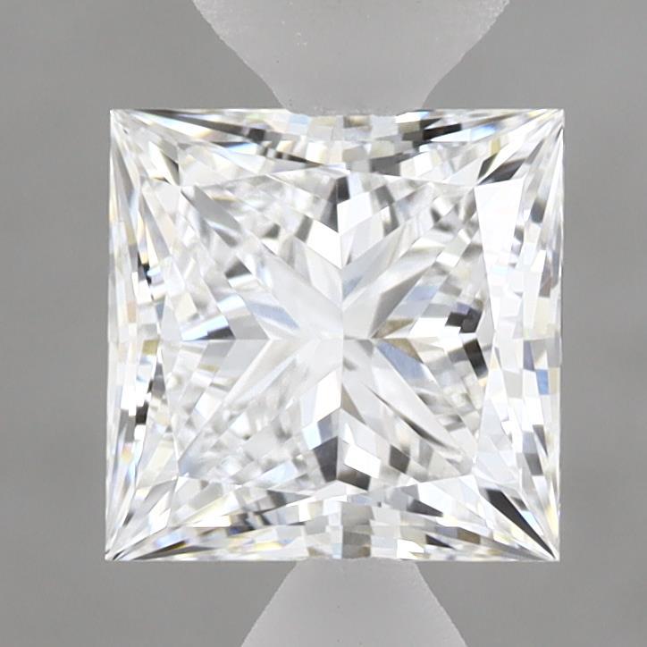 1.54 Carat Princess Shaped, Ideal Cut, D Color, VVS2 Clarity, IGI Certified Lab Grown Diamond