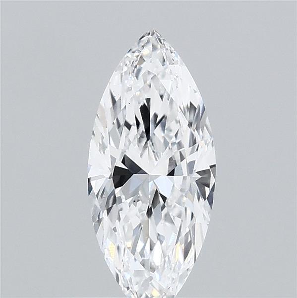 0.37 Carat Marquise Shaped, Ideal Cut, D Color, VS1 Clarity, IGI Certified Lab Grown Diamond
