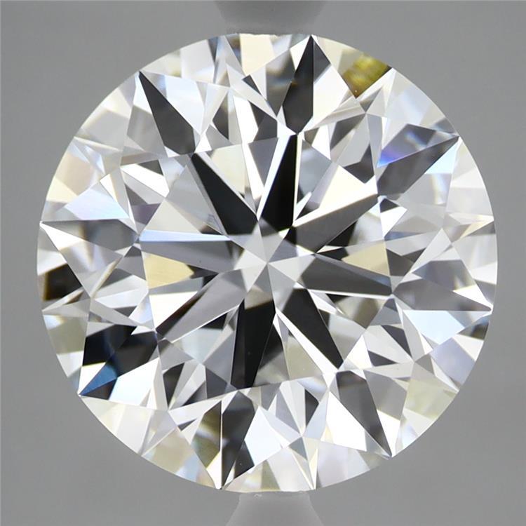 4.89 Carat Round Shaped, Ideal Cut, F Color, VVS2 Clarity, IGI Certified Lab Grown Diamond