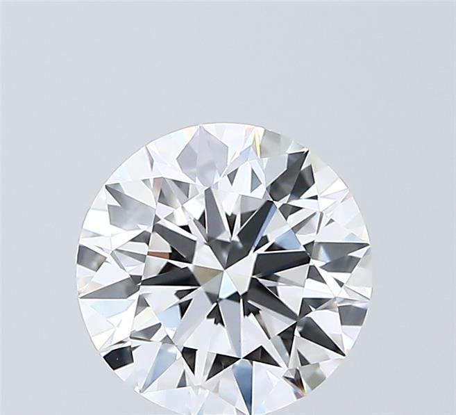 2.05 Carat Round Shaped, Ideal Cut, D Color, VVS2 Clarity, IGI Certified Lab Grown Diamond