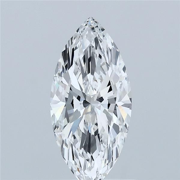 1.00 Carat Marquise Shaped, Ideal Cut, E Color, VVS2 Clarity, IGI Certified Lab Grown Diamond