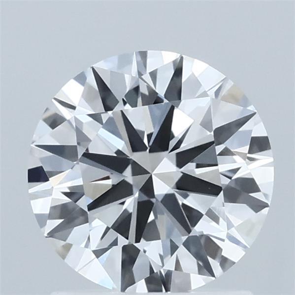 1.39 Carat Round Shaped, Ideal Cut, D Color, VVS2 Clarity, IGI Certified Lab Grown Diamond