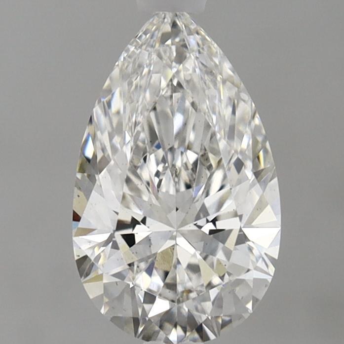 0.99 Carat Pear Shaped, Ideal Cut, F Color, VS2 Clarity, IGI Certified Lab Grown Diamond