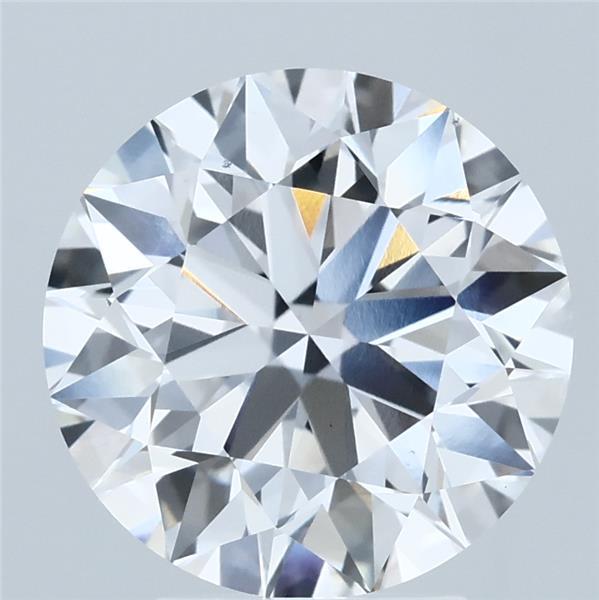 4.01 Carat Round Shaped, Excellent Cut, D Color, VS1 Clarity, IGI Certified Lab Grown Diamond