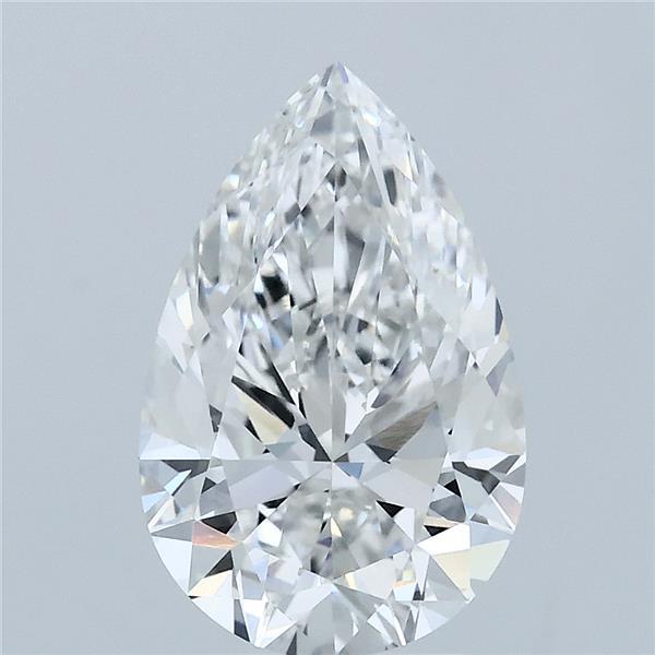2.43 Carat Pear Shaped, Ideal Cut, F Color, VVS1 Clarity, IGI Certified Lab Grown Diamond