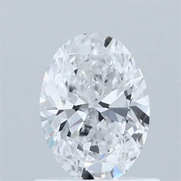 0.73 Carat Oval Shaped, Ideal Cut, D Color, VVS2 Clarity, IGI Certified Lab Grown Diamond
