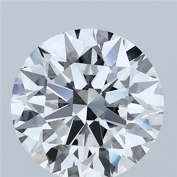 3.50 Carat Round Shaped, Ideal Cut, E Color, VVS2 Clarity, IGI Certified Lab Grown Diamond