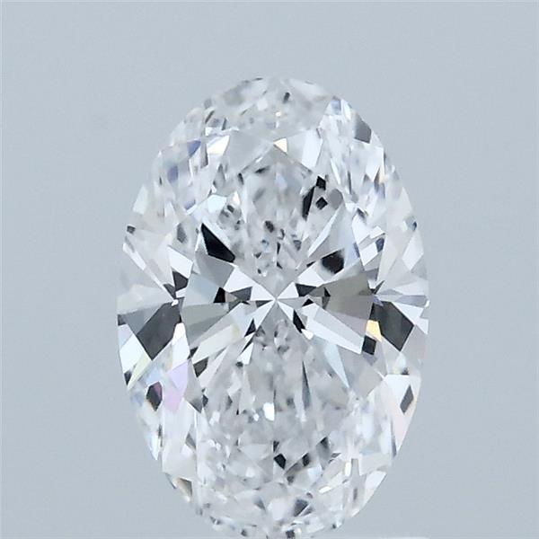 1.00 Carat Oval Shaped, Ideal Cut, D Color, VVS2 Clarity, IGI Certified Lab Grown Diamond