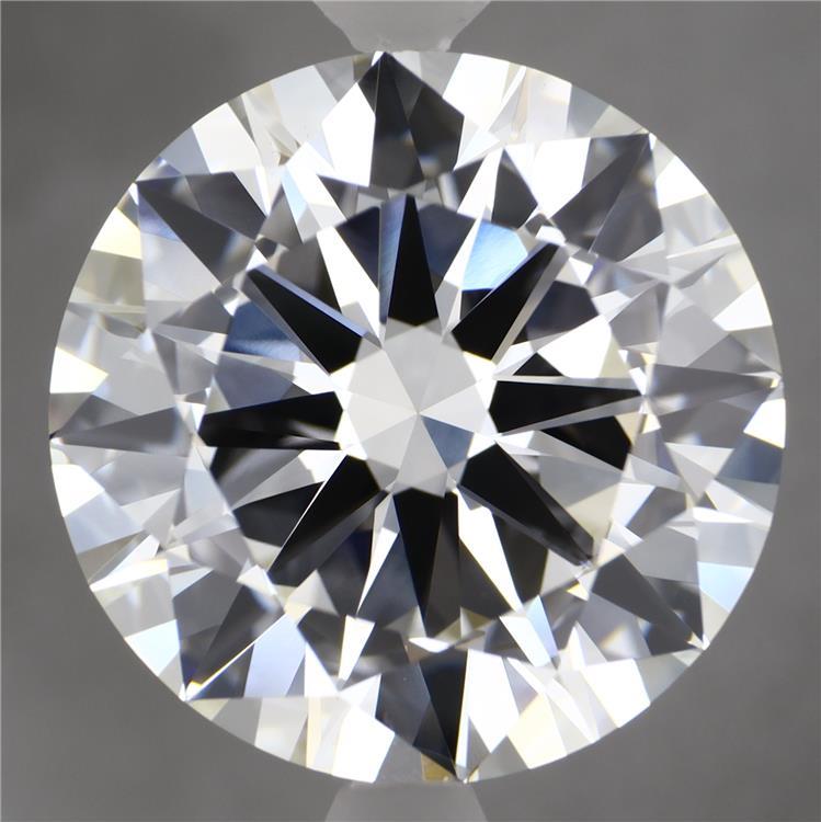 10.56 Carat Round Shaped, Excellent Cut, F Color, VVS2 Clarity, IGI Certified Lab Grown Diamond