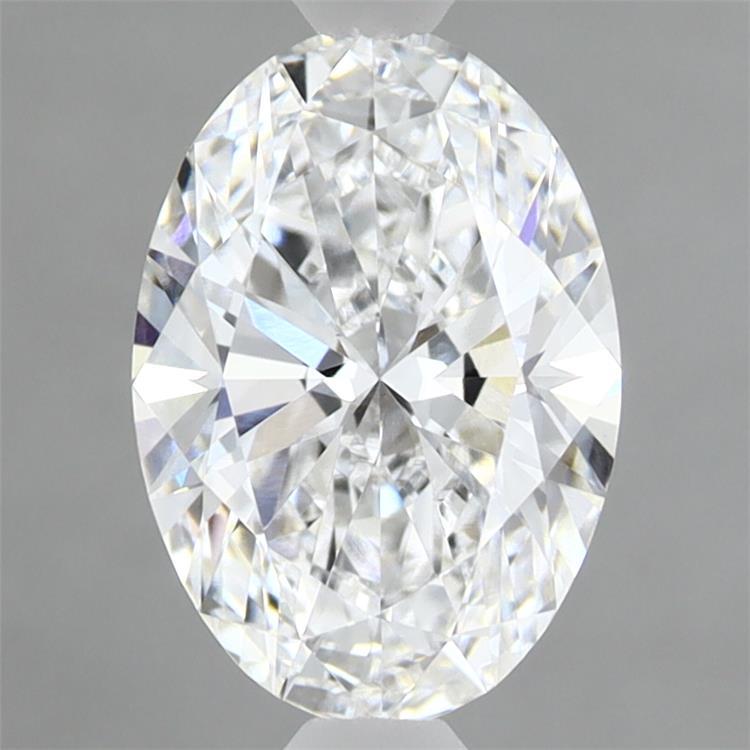 1.60 Carat Oval Shaped, Ideal Cut, D Color, VVS2 Clarity, IGI Certified Lab Grown Diamond