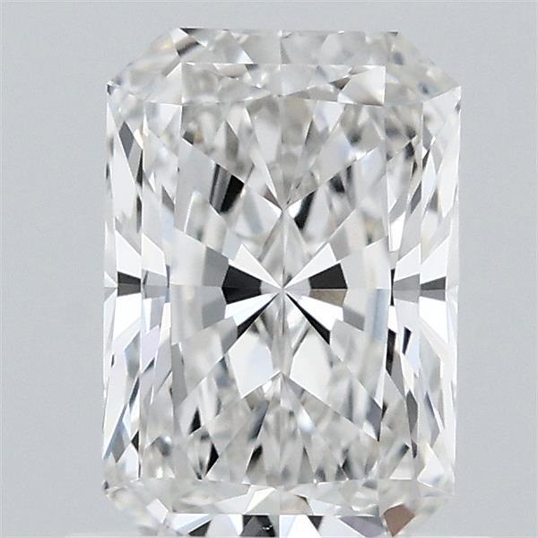 0.91 Carat Radiant Shaped, Ideal Cut, F Color, VVS2 Clarity, IGI Certified Lab Grown Diamond