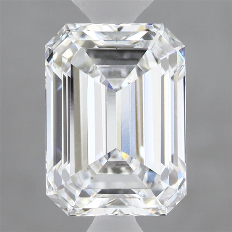 2.31 Carat Emerald Shaped, Ideal Cut, D Color, VS1 Clarity, IGI Certified Lab Grown Diamond