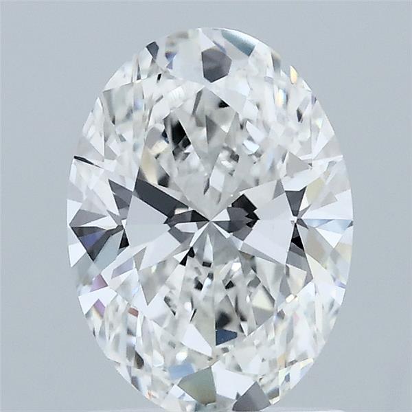 1.50 Carat Oval Shaped, Ideal Cut, F Color, VS1 Clarity, IGI Certified Lab Grown Diamond