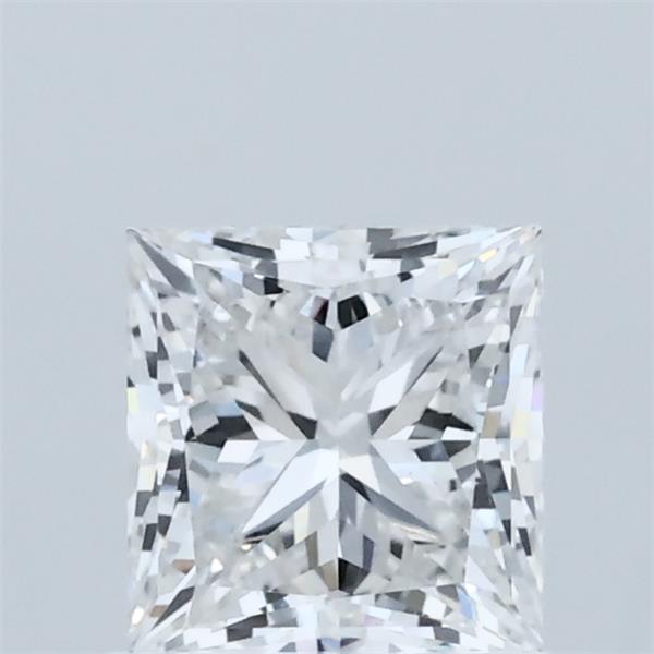 1.08 Carat Princess Shaped, Ideal Cut, E Color, VVS2 Clarity, IGI Certified Lab Grown Diamond