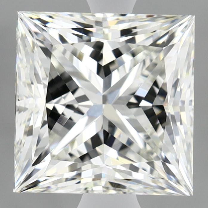 3.01 Carat Princess Shaped, Ideal Cut, H Color, VS1 Clarity, IGI Certified Lab Grown Diamond