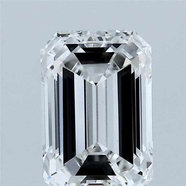 1.57 Carat Emerald Shaped, Ideal Cut, E Color, VS1 Clarity, IGI Certified Lab Grown Diamond