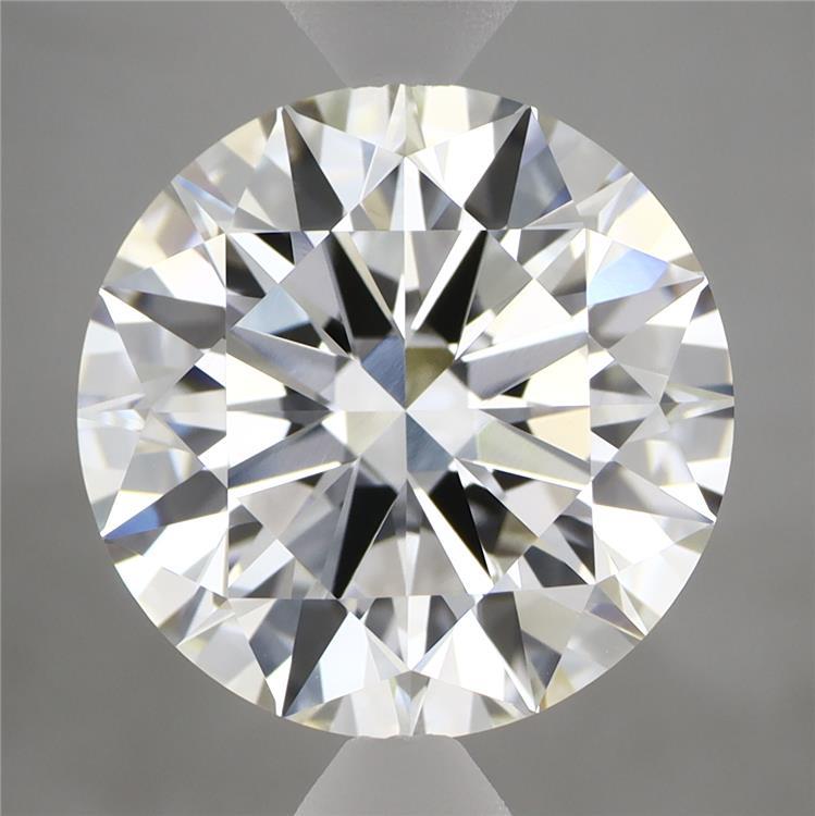 6.01 Carat Round Shaped, Excellent Cut, E Color, VVS2 Clarity, IGI Certified Lab Grown Diamond