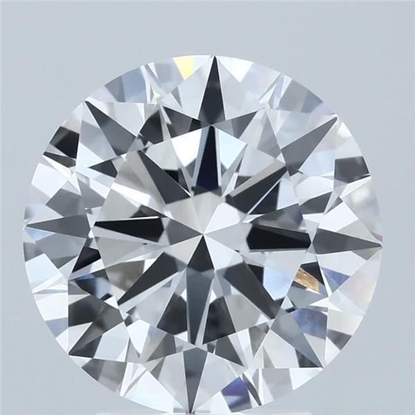 3.50 Carat Round Shaped, Excellent Cut, E Color, VVS2 Clarity, IGI Certified Lab Grown Diamond