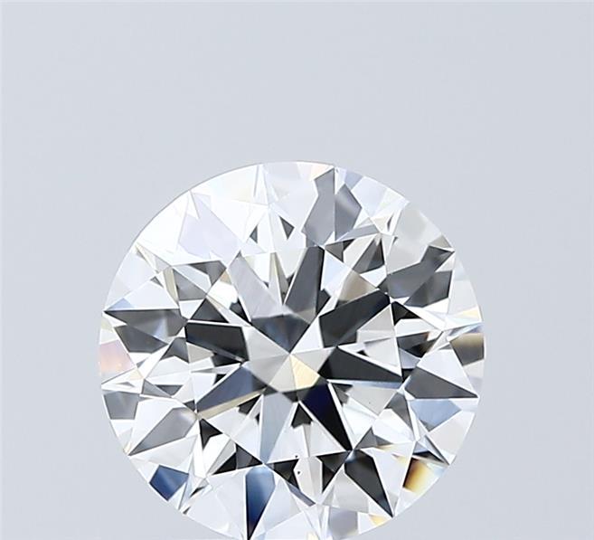 2.05 Carat Round Shaped, Ideal Cut, D Color, VS1 Clarity, IGI Certified Lab Grown Diamond