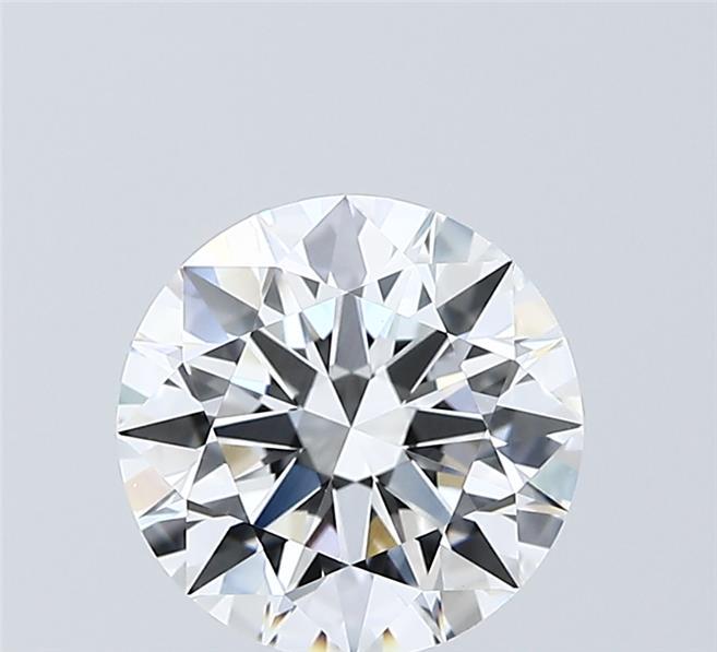 2.05 Carat Round Shaped, Ideal Cut, D Color, VVS2 Clarity, IGI Certified Lab Grown Diamond