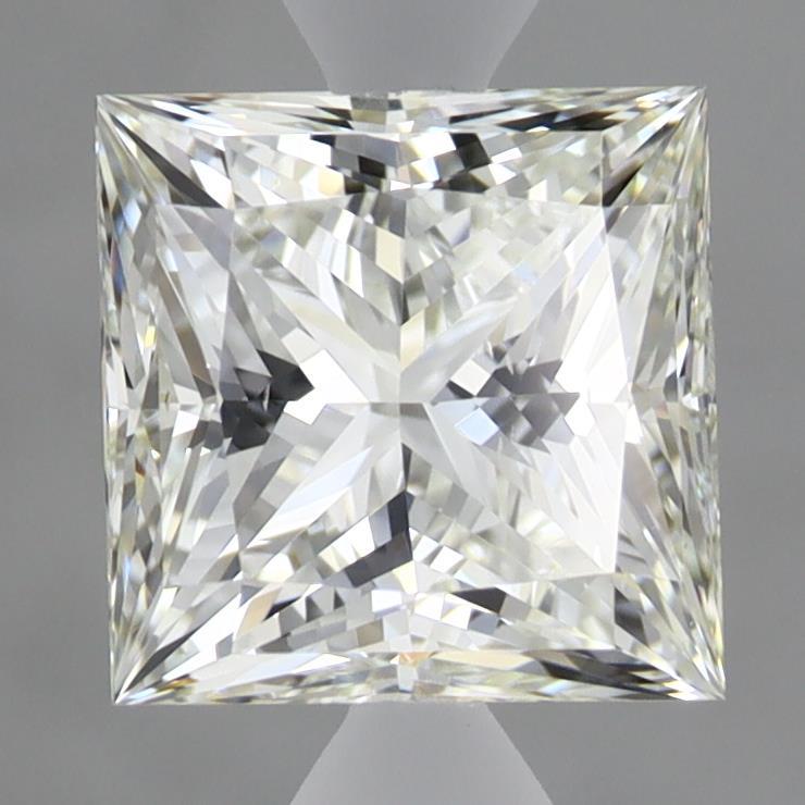 1.97 Carat Princess Shaped, Ideal Cut, H Color, VS2 Clarity, IGI Certified Lab Grown Diamond