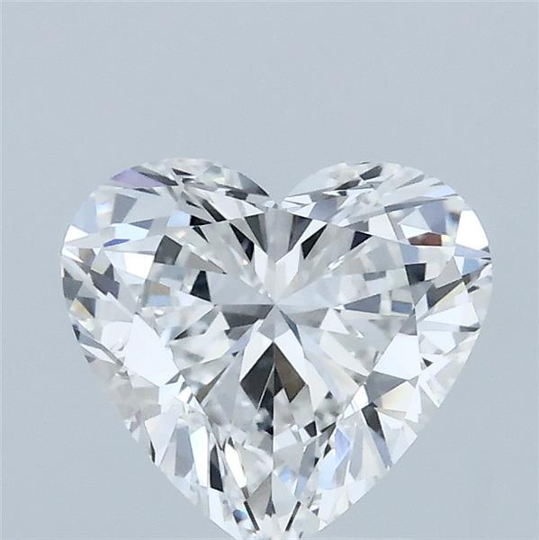 1.50 Carat Heart Shaped, Excellent Cut, E Color, VVS2 Clarity, IGI Certified Lab Grown Diamond