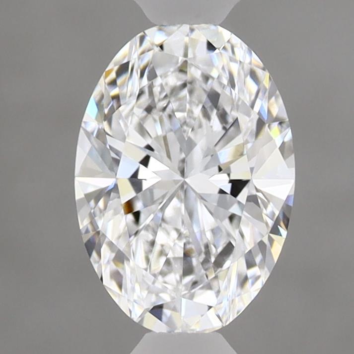 0.98 Carat Oval Shaped, Ideal Cut, D Color, VVS2 Clarity, IGI Certified Lab Grown Diamond
