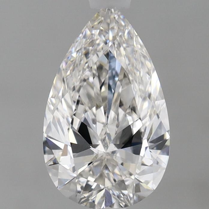 0.96 Carat Pear Shaped, Ideal Cut, F Color, VS2 Clarity, IGI Certified Lab Grown Diamond