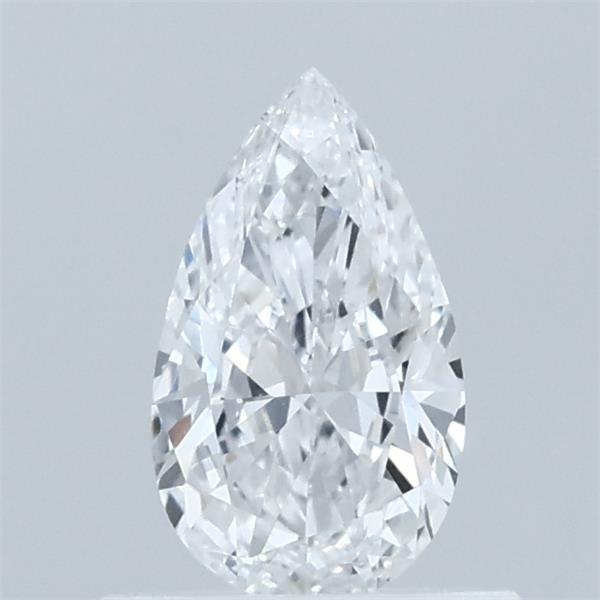 0.50 Carat Pear Shaped, Excellent Cut, D Color, VVS2 Clarity, IGI Certified Lab Grown Diamond