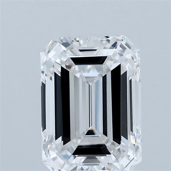 1.09 Carat Emerald Shaped, Ideal Cut, E Color, VVS1 Clarity, IGI Certified Lab Grown Diamond