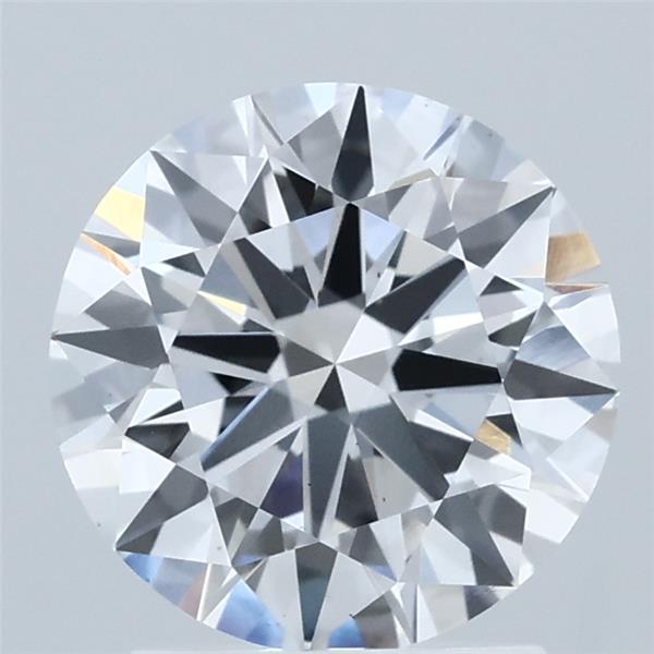 1.90 Carat Round Shaped, Ideal Cut, D Color, VS1 Clarity, IGI Certified Lab Grown Diamond