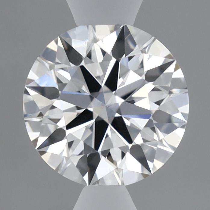 0.58 Carat Round Shaped, Ideal Cut, D Color, VS2 Clarity, IGI Certified Lab Grown Diamond
