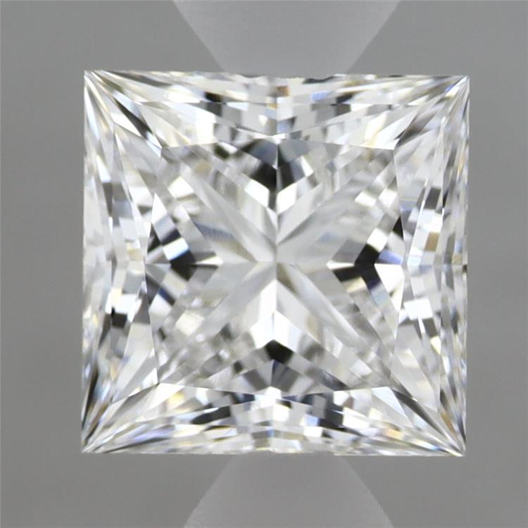 1.72 Carat Princess Shaped, Ideal Cut, D Color, VVS2 Clarity, IGI Certified Lab Grown Diamond