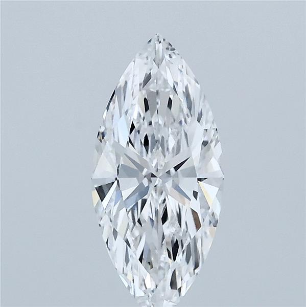 1.01 Carat Marquise Shaped, Ideal Cut, D Color, VVS2 Clarity, IGI Certified Lab Grown Diamond