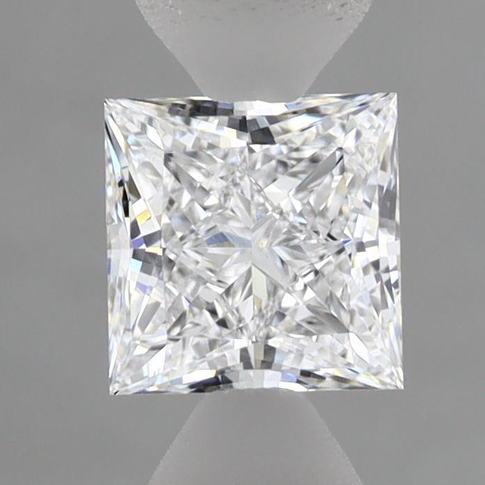 0.92 Carat Princess Shaped, Excellent Cut, D Color, VVS2 Clarity, IGI Certified Lab Grown Diamond