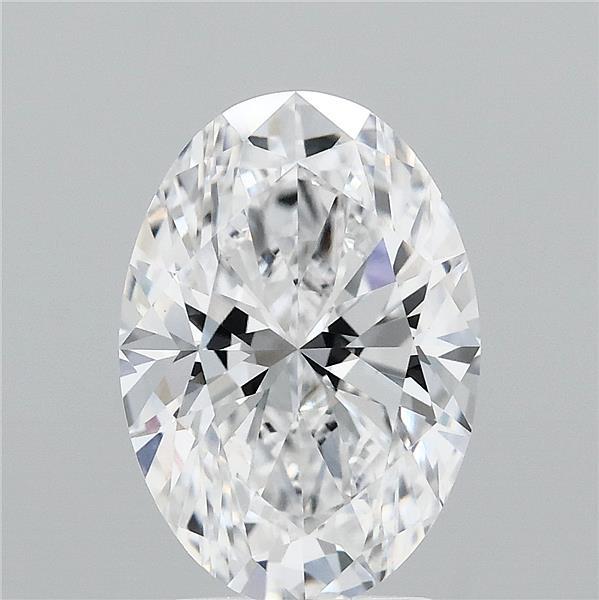 3.02 Carat Oval Shaped, Ideal Cut, D Color, VVS1 Clarity, IGI Certified Lab Grown Diamond