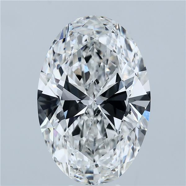 10.01 Carat Oval Shaped, Ideal Cut, F Color, VVS2 Clarity, IGI Certified Lab Grown Diamond