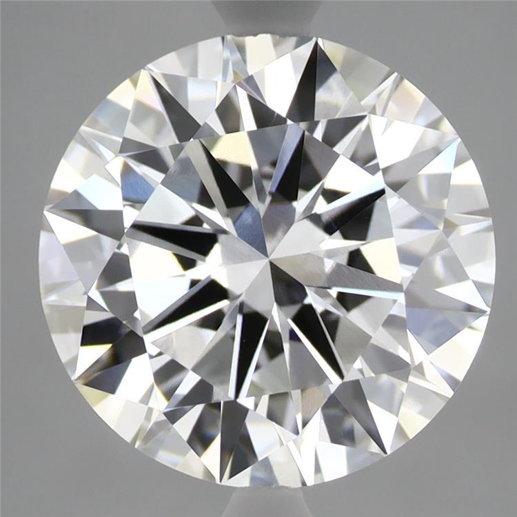 4.70 Carat Round Shaped, Excellent Cut, F Color, VVS2 Clarity, IGI Certified Lab Grown Diamond